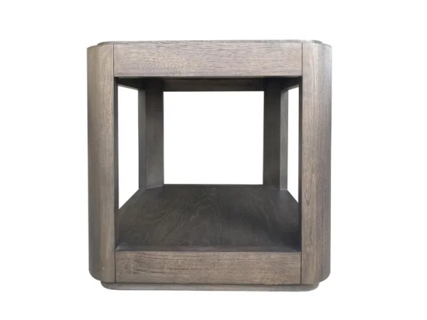 Rect End Table With Wood Top End tables Brown 9