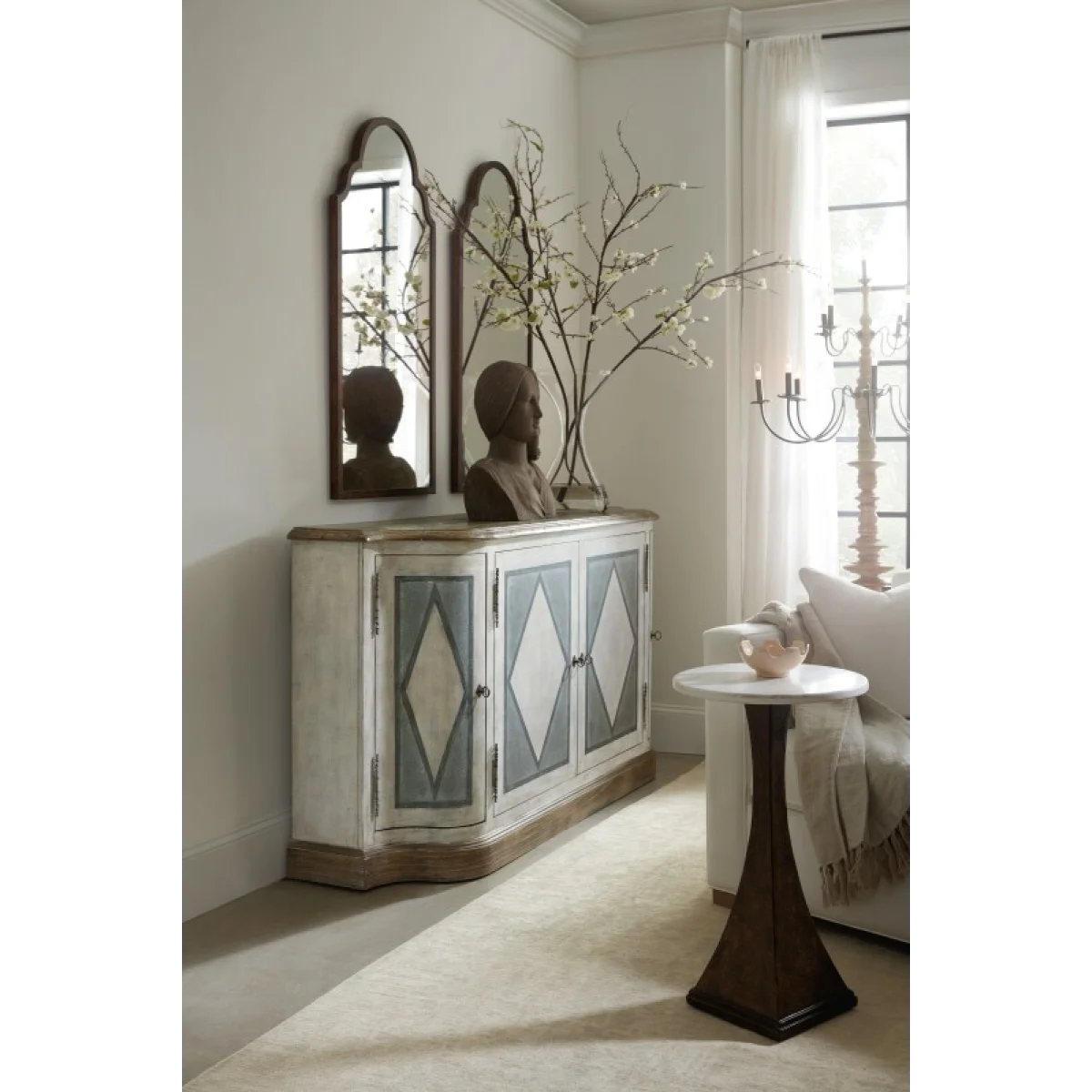 Boheme Saint Germain Server Dining Storage Cream 7