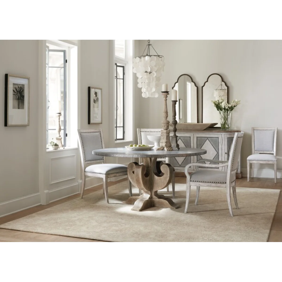 Boheme Saint Germain Server Dining Storage Cream 8