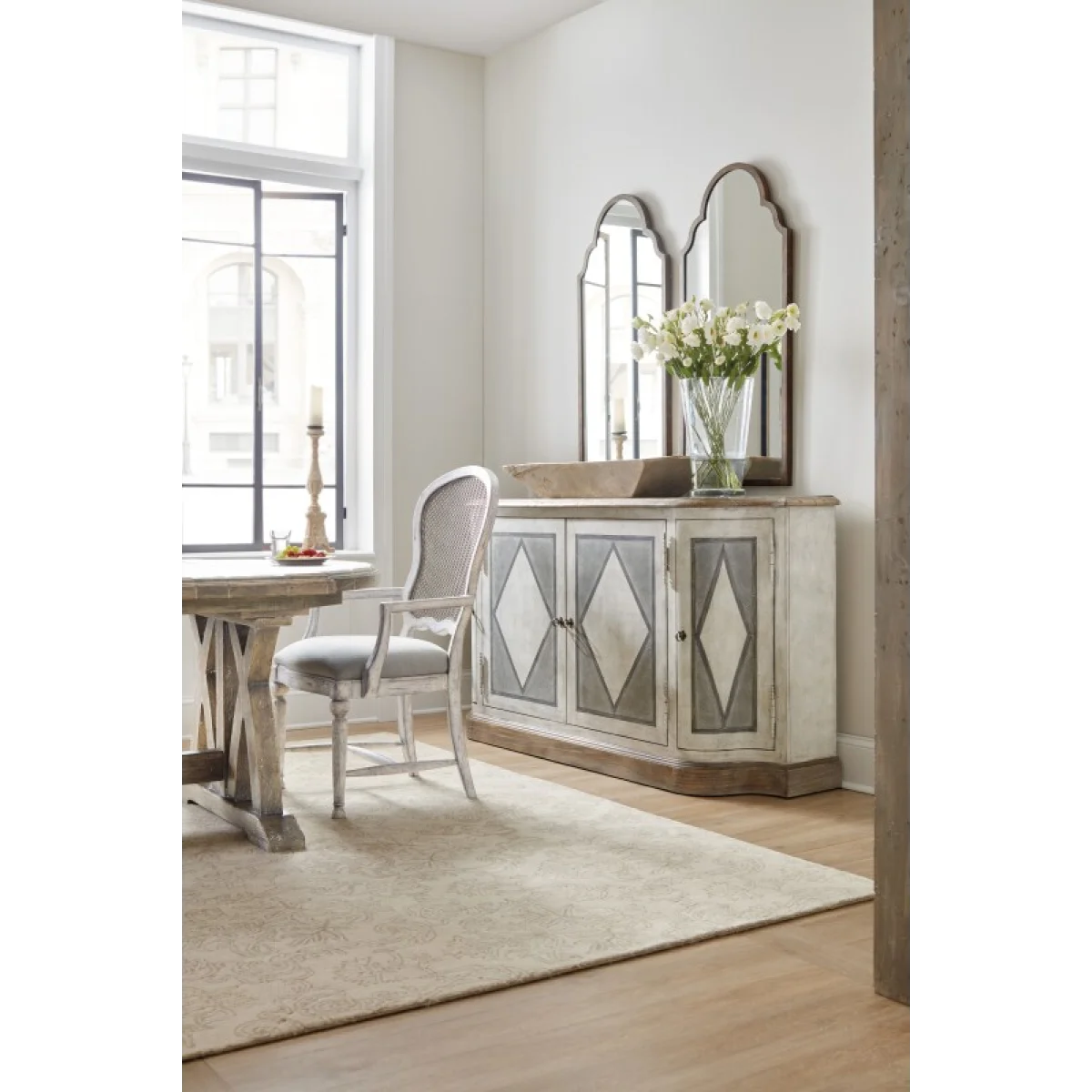 Boheme Saint Germain Server Dining Storage Cream 10