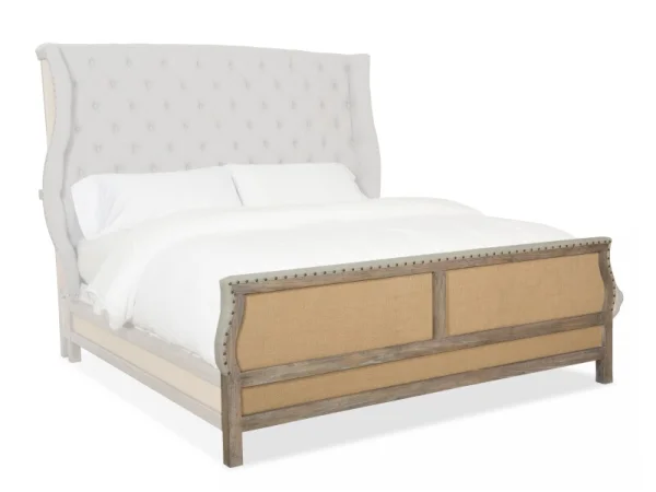 Bedroom Boheme Bon Vivant De-Constructed 6/0 & 6/6 Uph Footboard Bed Parts Bed Parts