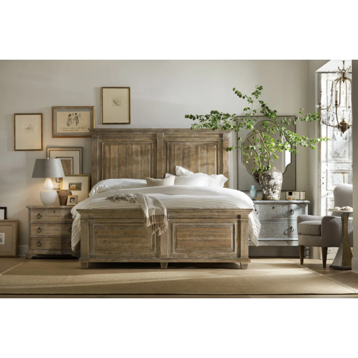 Boheme Laurier Queen Panel Bed Beds Beds 9