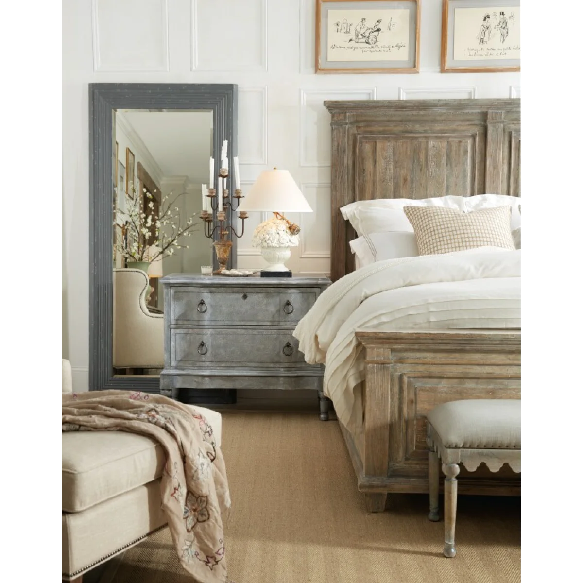 Bedroom Boheme Laurier 5/0 & 6/6 Rails Bed Parts Bed Parts 6