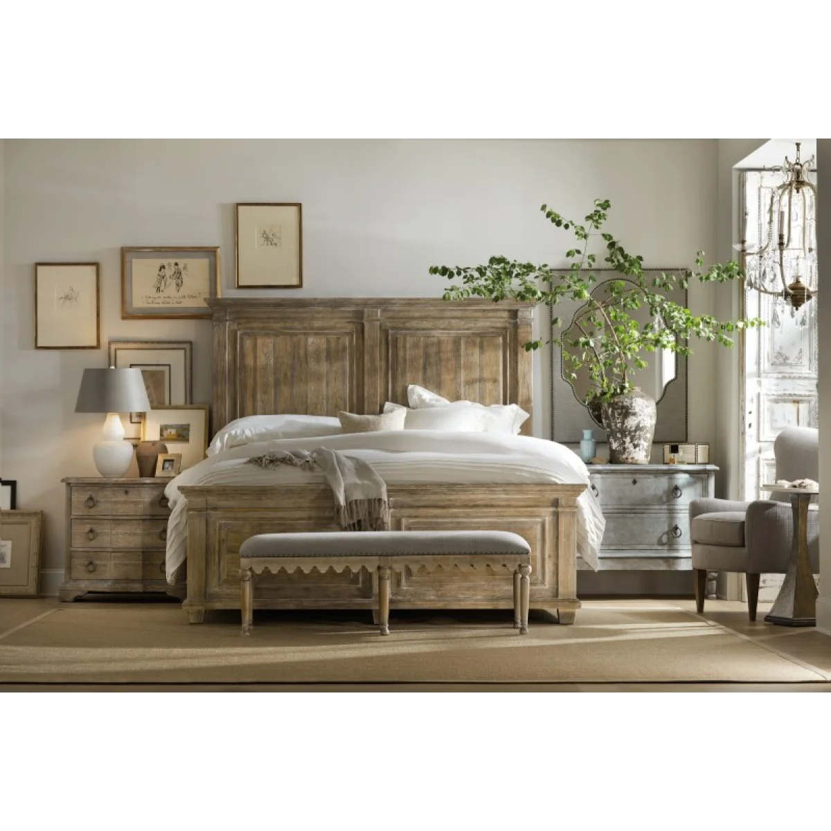 Bedroom Boheme Laurier 6/0 & 6/6 Panel Footboard Bed Parts Bed Parts 7