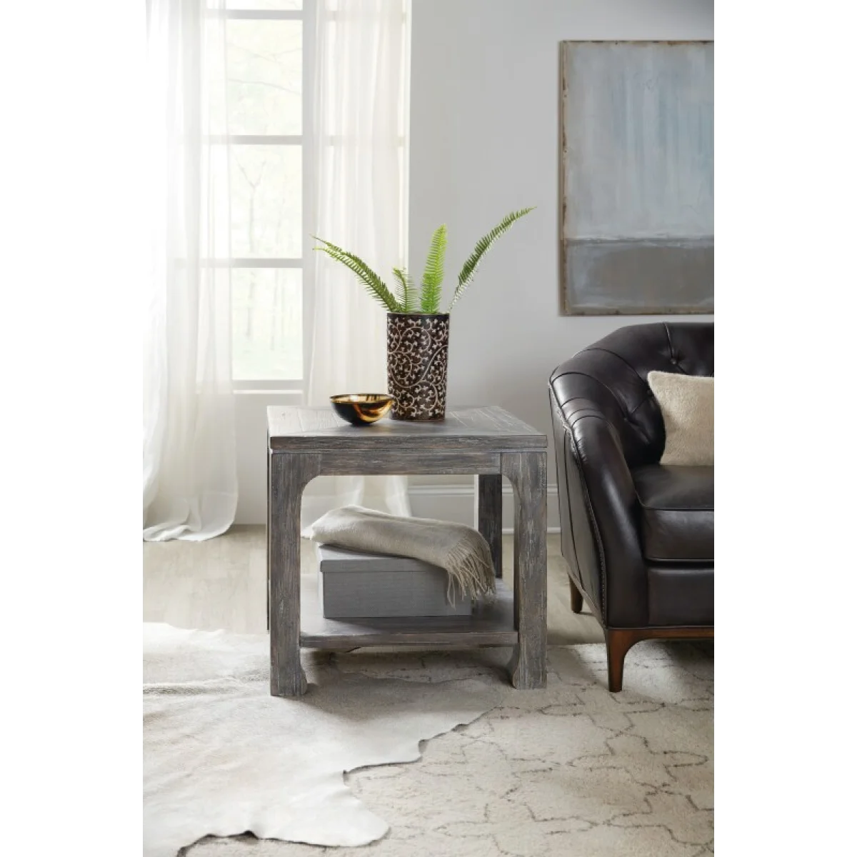 Beaumont Square End Table End tables Brown 7