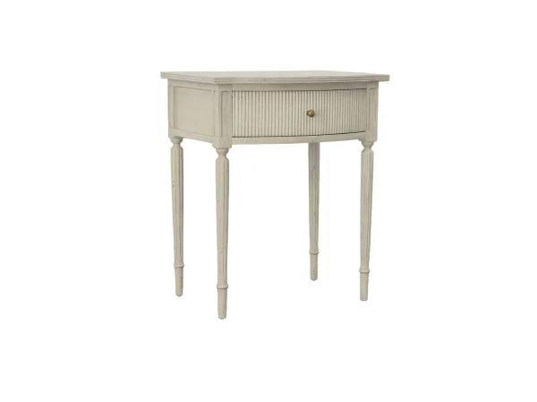 Cream Magdalin Side Table End tables Cream