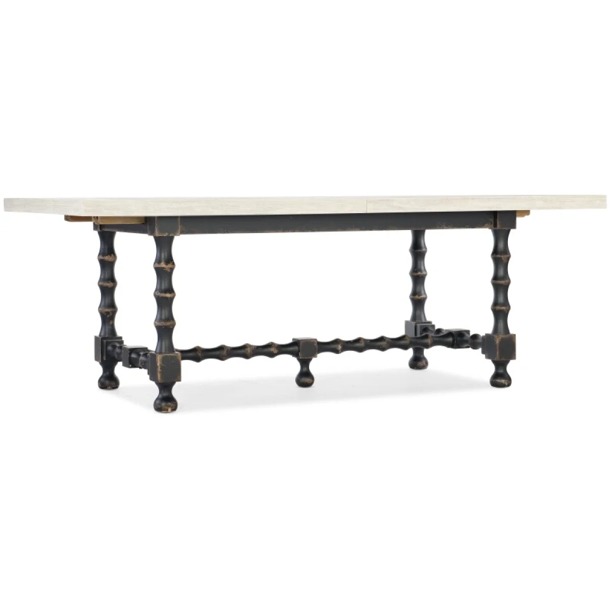 Casual Dining Ciao Bella 84in Trestle Table Base- Black Dining Table Bases black 4