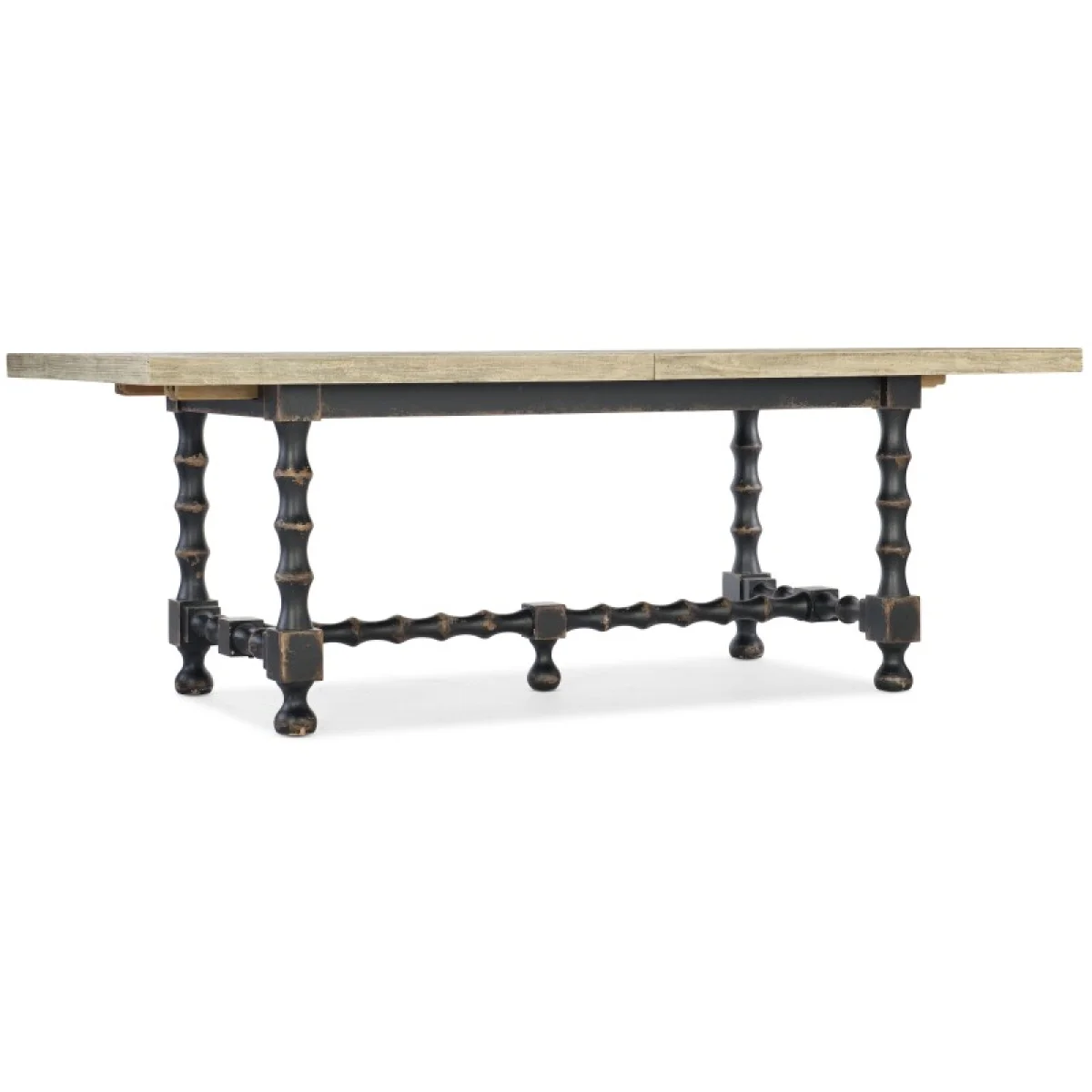 Casual Dining Ciao Bella 84in Trestle Table Base- Black Dining Table Bases black 6