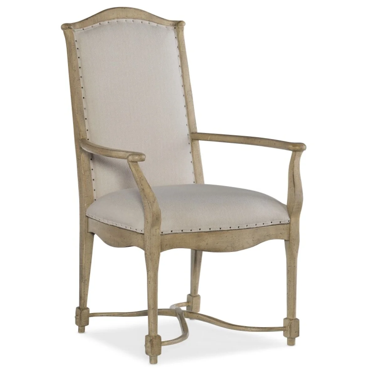 Ciao Bella Upholstered Back Arm Chair Chairs & Benches Beige 4