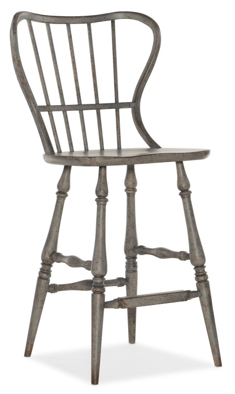 Ciao Bella Spindle Back Bar Stool-Speckled Gray Barstools Barstools 4 Ciao Bella Spindle Back Bar Stool-Speckled Gray Barstools Barstools 4