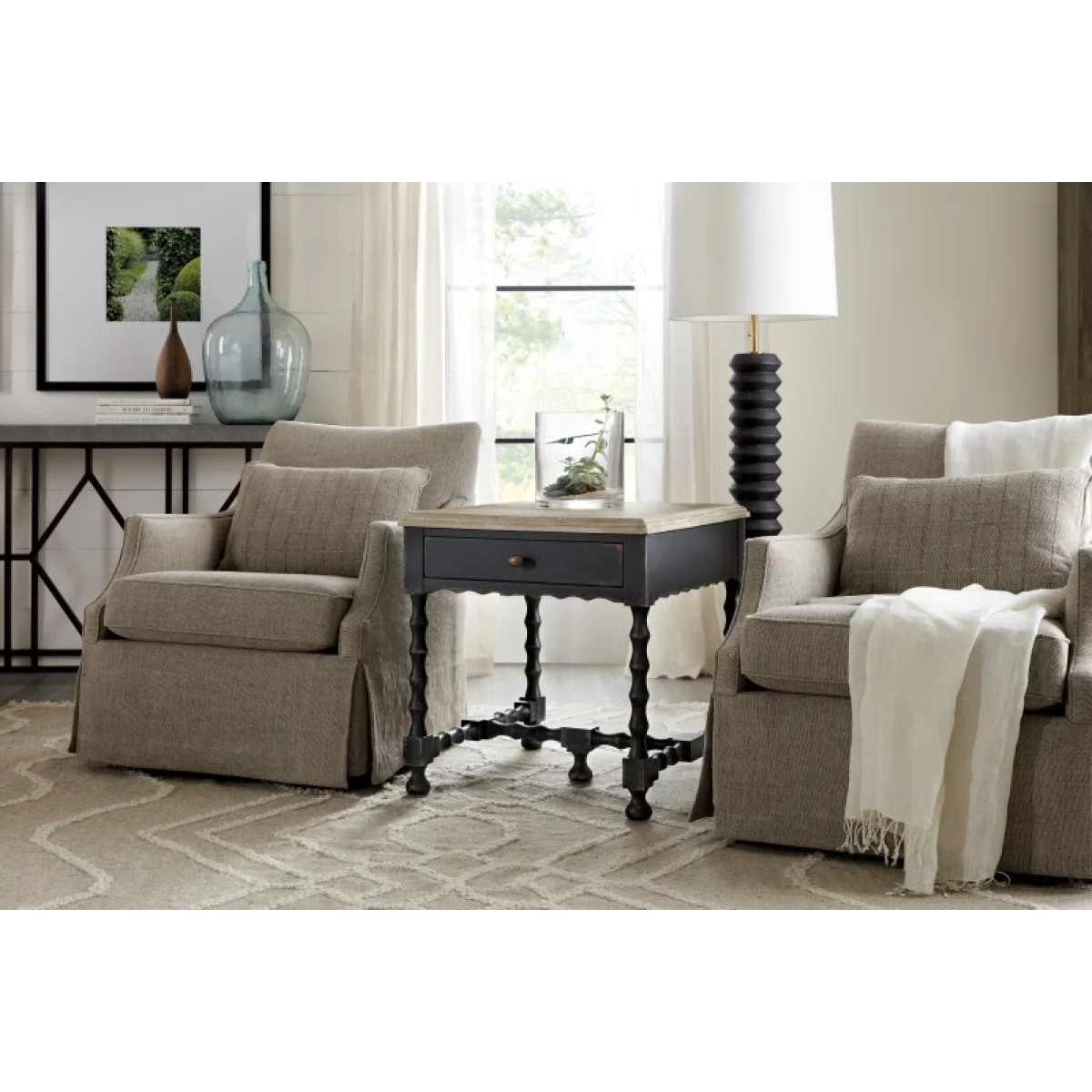 Ciao Bella Rectangular End Table End tables black 9