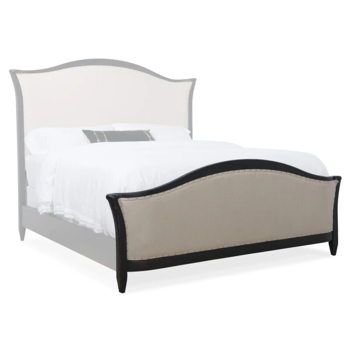Ciao Bella Queen Upholstered Bed- Black Beds Beds 15