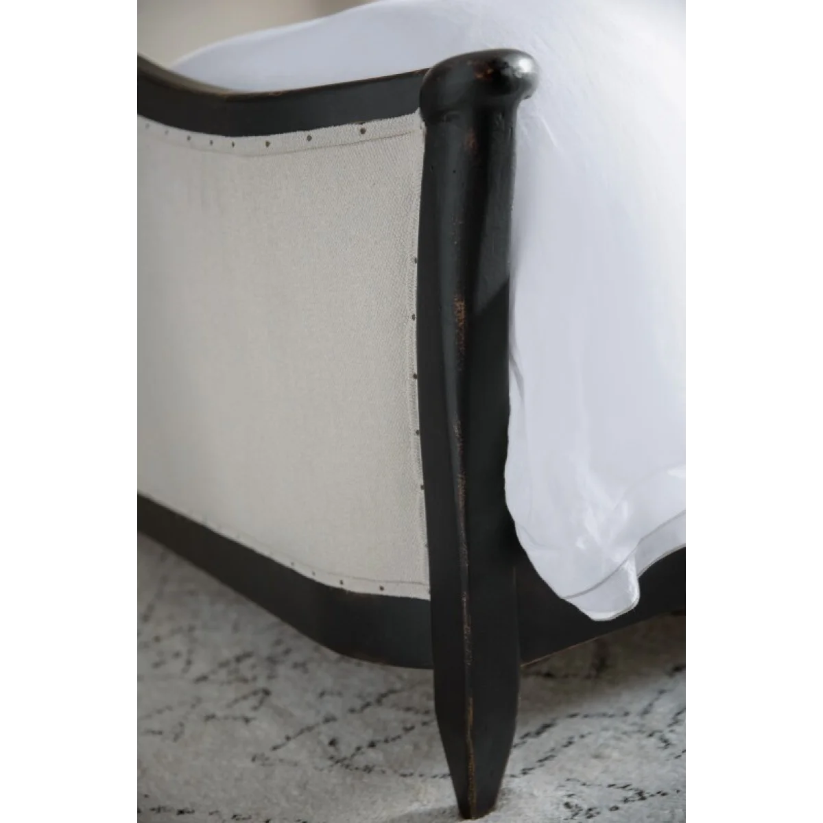 Ciao Bella King Upholstered Bed- Black Beds Beds 8