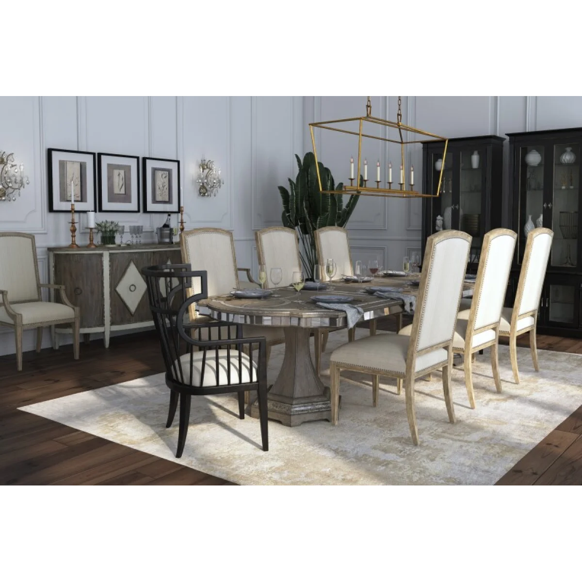 Sanctuary 2 Sanctuary Couture Host Chair Chairs & Benches Beige 9