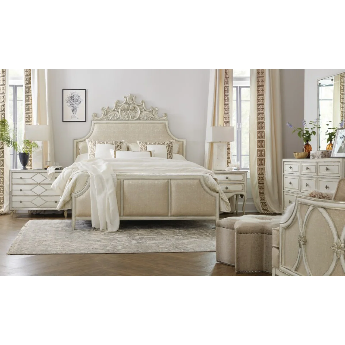 Sanctuary 2 Sanctuary Coco En Blanc Nightstand Nightstands Cream 10