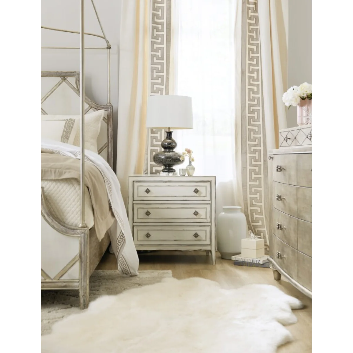 Sanctuary 2 Sanctuary Anastasie Nightstand Nightstands Cream 9