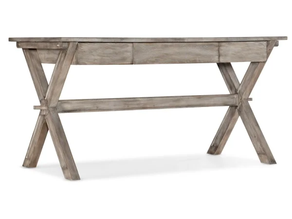 5869-10 Manuscript 60in Writing Desk Desks Brown