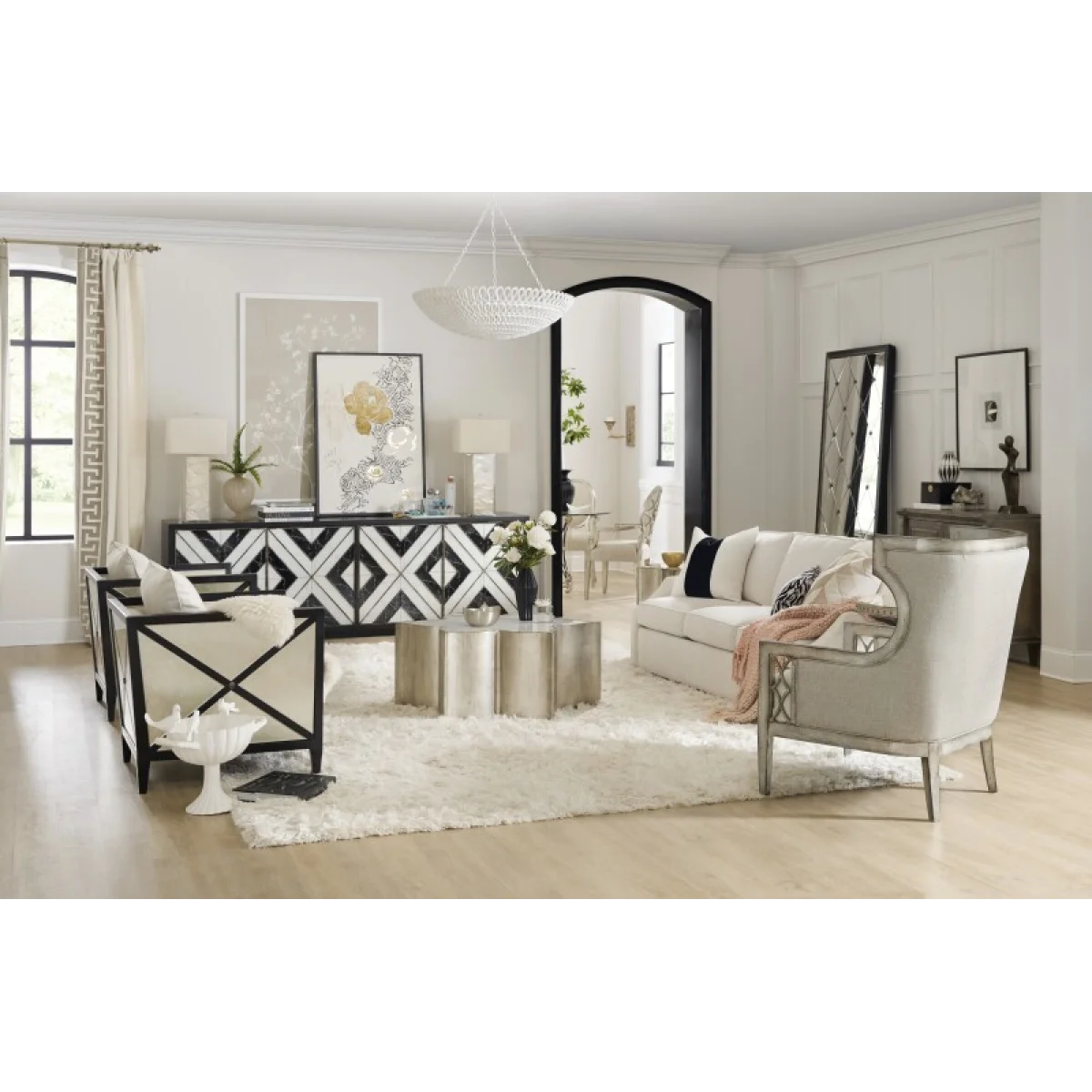Sanctuary 2 Sanctuary Debutant Wing Chair Chairs Beige 10