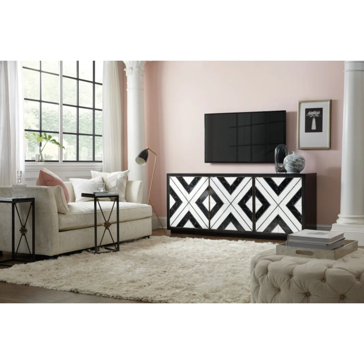 Sanctuary 2 Sanctuary Noir Et Blanc Entertainment Console Entertainment Stands black 8