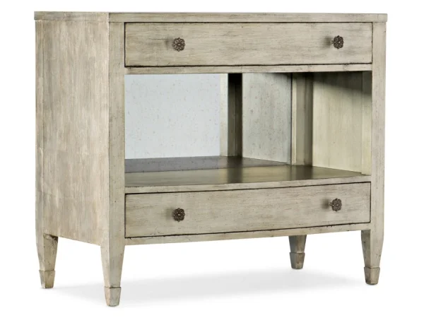 Sanctuary 2 Sanctuary Gemme Two Drawer Nightstand Nightstands Brown