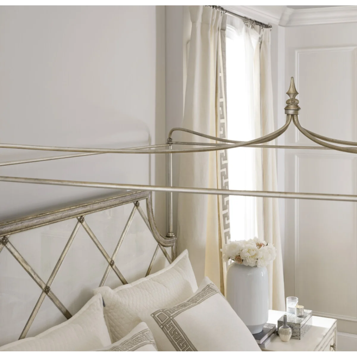 Sanctuary 2 Sanctuary Diamont Canopy King Panel Bed Beds Beds 10