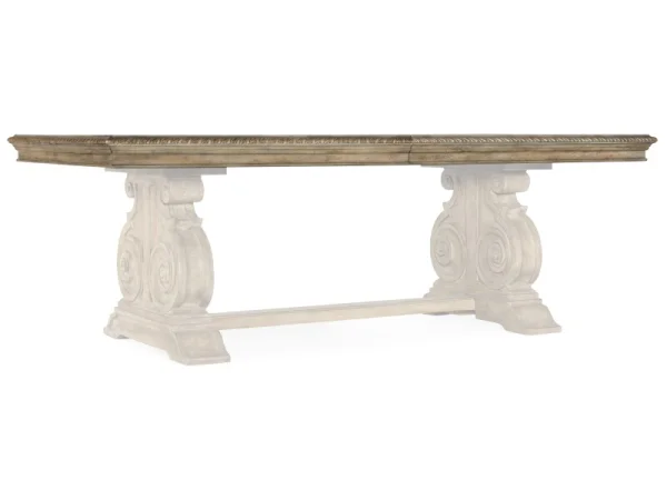 Casual Dining Castella Rectangle Dining Table Base (C) Dining Table Bases Brown 9