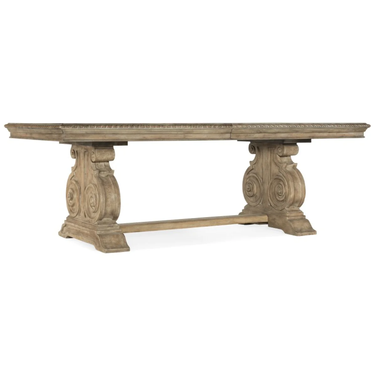 Castella Rectangle Dining Table with 2-20in Leaves Dining Tables Brown 4