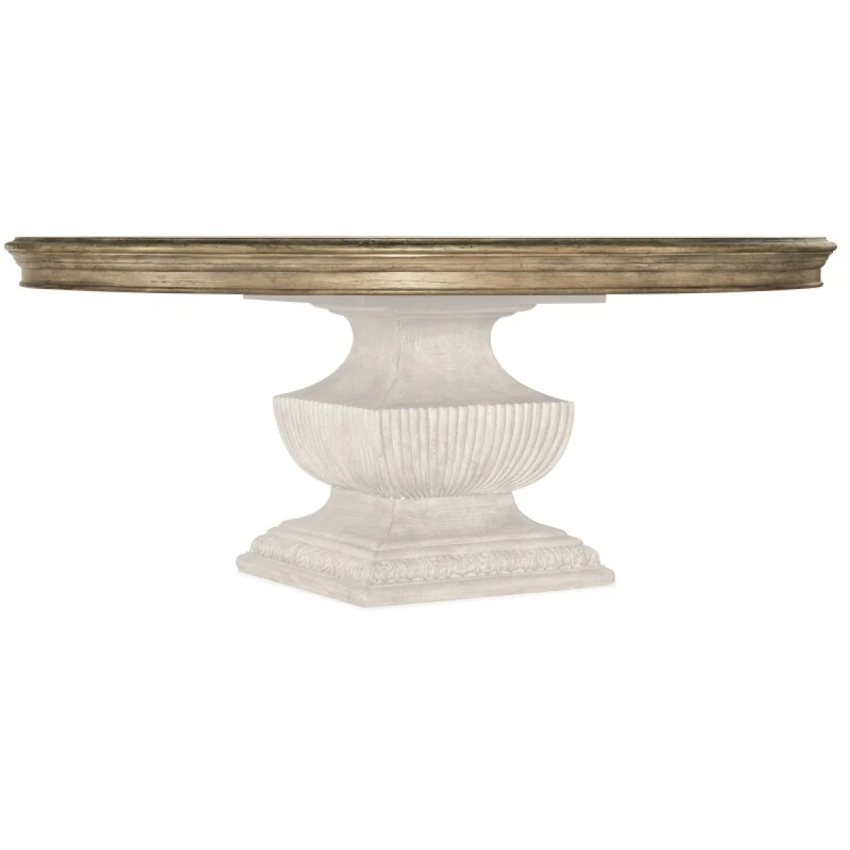 Castella 72in Round Urn Table Dining Tables Brown 9