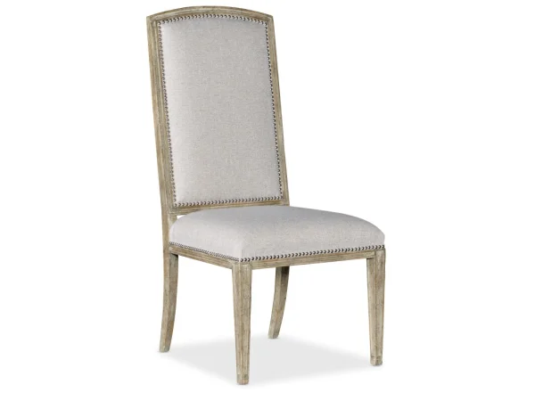Castella Wood Back Arm Chair Chairs & Benches Beige 11