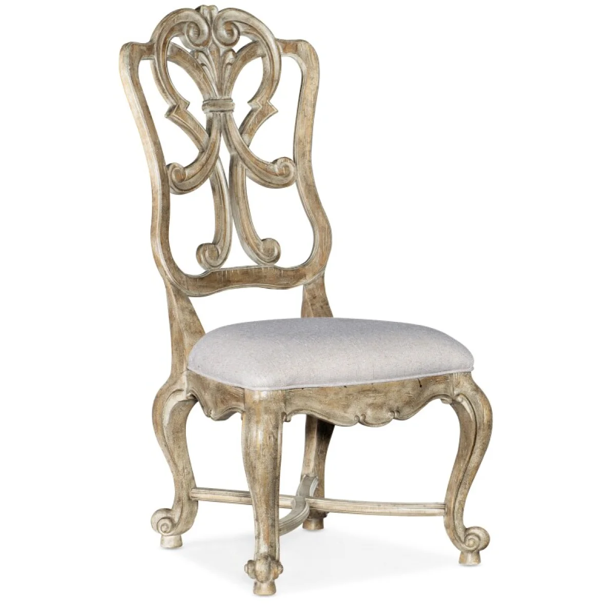 Castella Wood Back Side Chair Chairs & Benches Beige 4