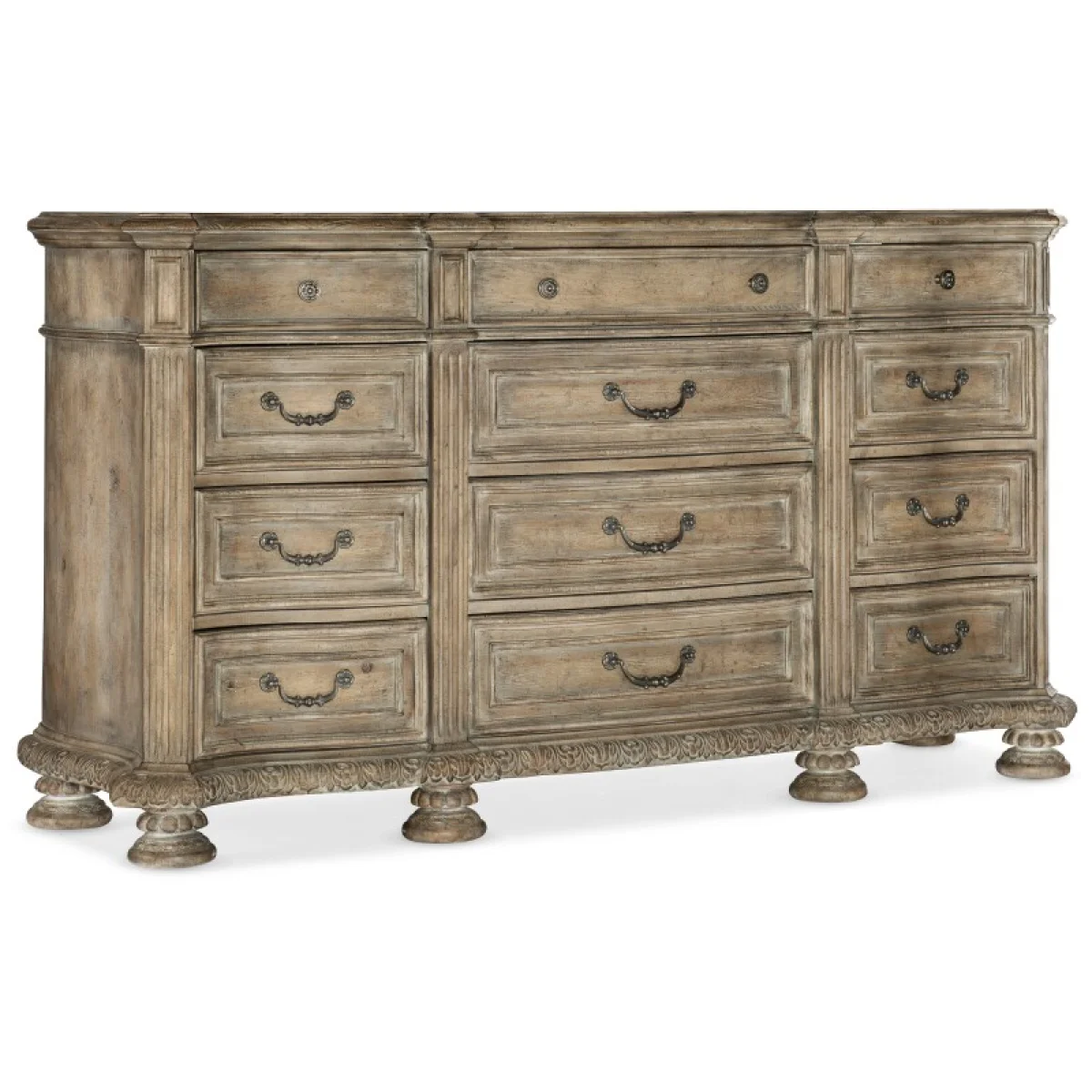Castella Twelve Drawer Dresser Dressers Brown 4