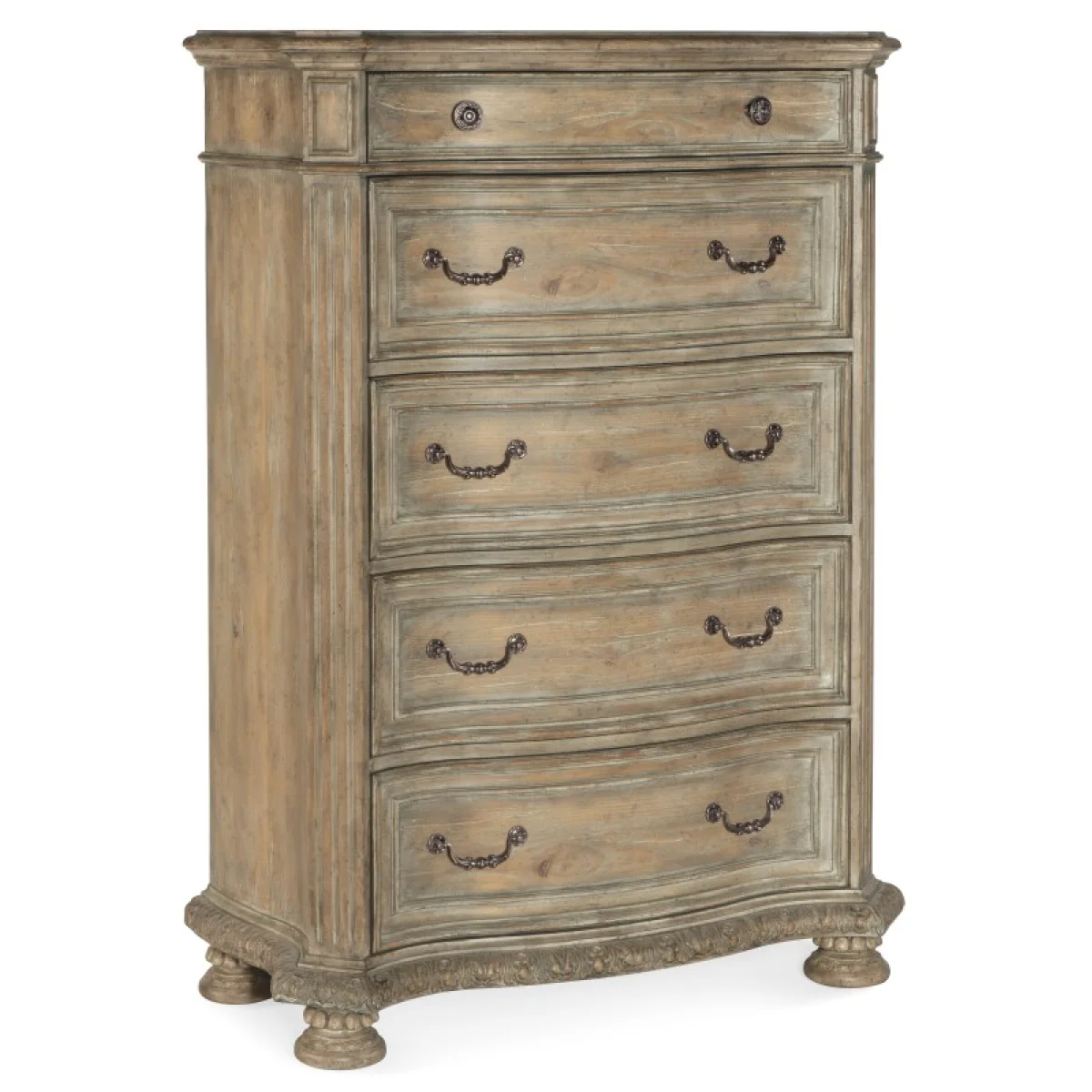 Castella Five Drawer Chest Chests Brown 4