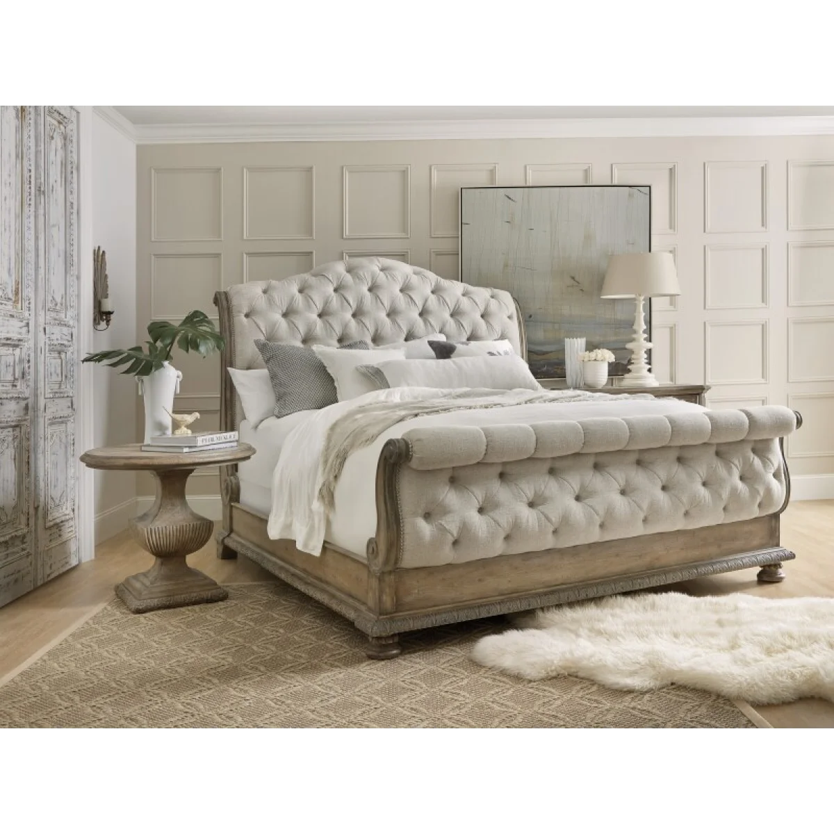Castella King Tufted Bed Beds Beds 6