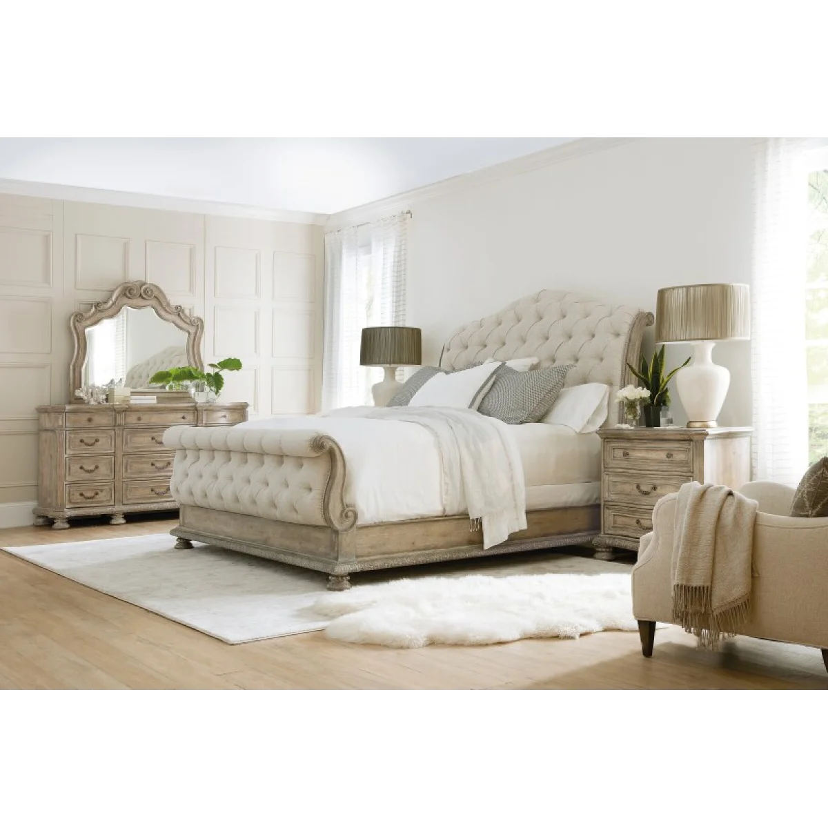 Castella King Tufted Bed Beds Beds 9