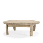Alta Wheel Coffee Table Cocktail & Coffee Tables Antique White 8