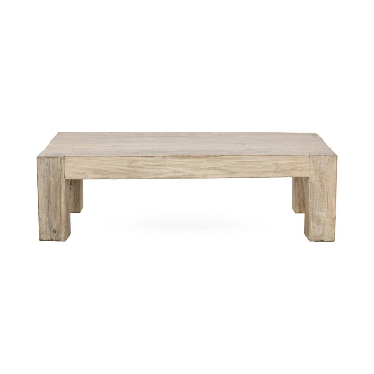 Giza Reclaimed Wood 60″ Coffee Table Cocktail & Coffee Tables Butterwood Blend 6