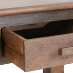 Ezra Reclaimed Wood 6dwr Console Table Console Tables Brown 24