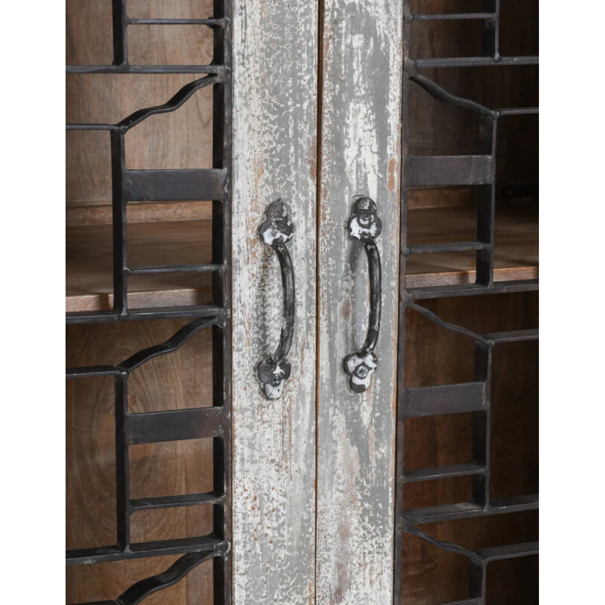 Wd Iron Bar Almirah Accent Furniture Accent Furniture 6