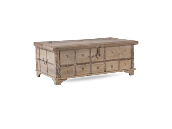Alta Trunk Coffee Table Cocktail & Coffee Tables Antique White