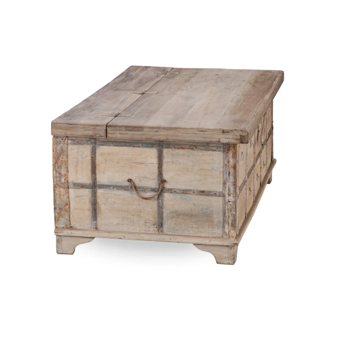 Alta Trunk Coffee Table Cocktail & Coffee Tables Antique White 7