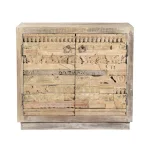Alta Reclaied Wood 2dr Cabinet - Image 3