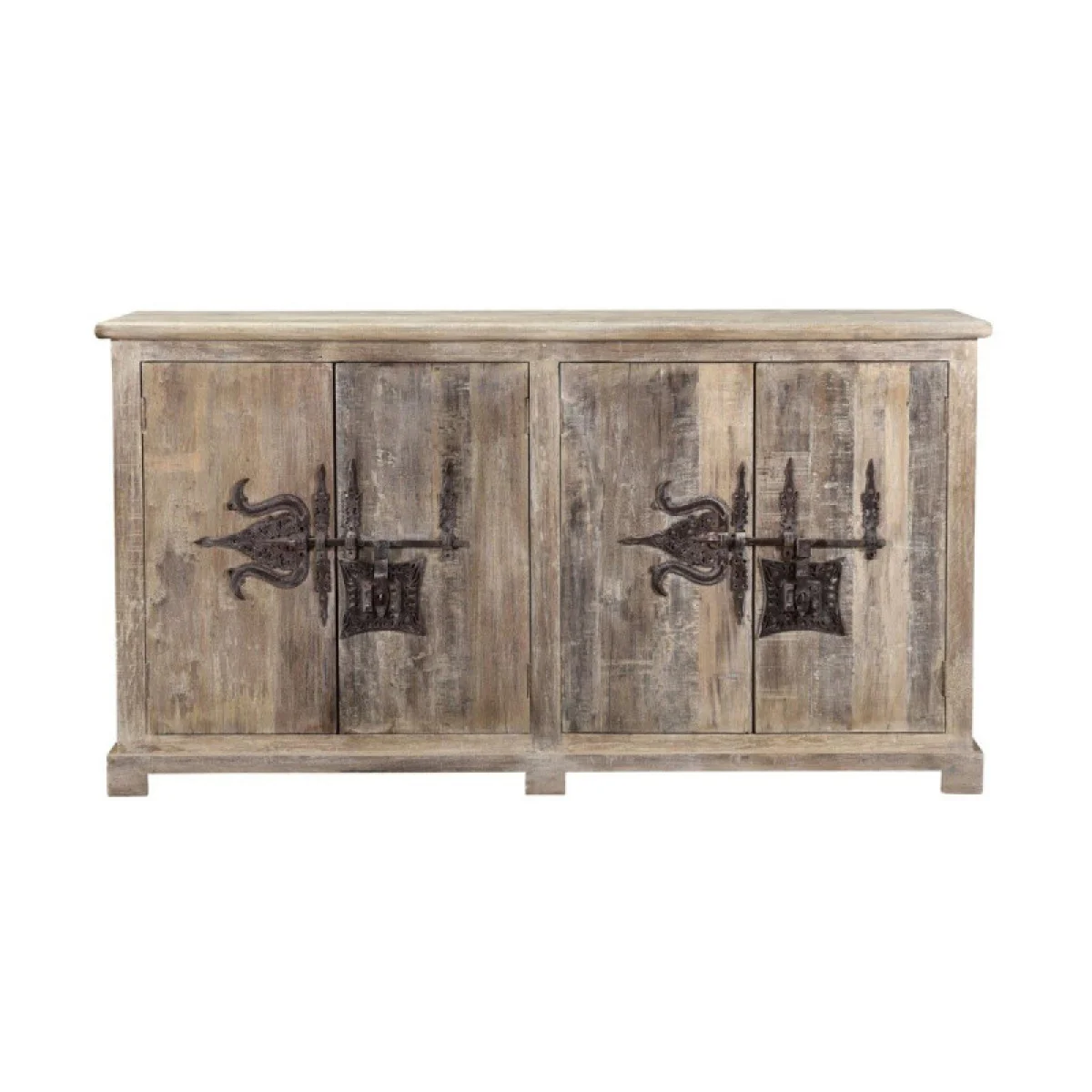Castillo 4dr Sideboard Dining Storage Antique White 6