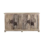 Castillo 4dr Sideboard Dining Storage Antique White 9