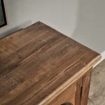 Zion Reclaimed Wood 4dr Cabinet Dining Storage Brown 23
