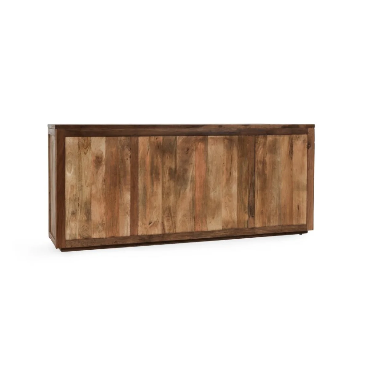 Jett Reclaimed Wood 4dr Cabinet Dining Storage Brown 9