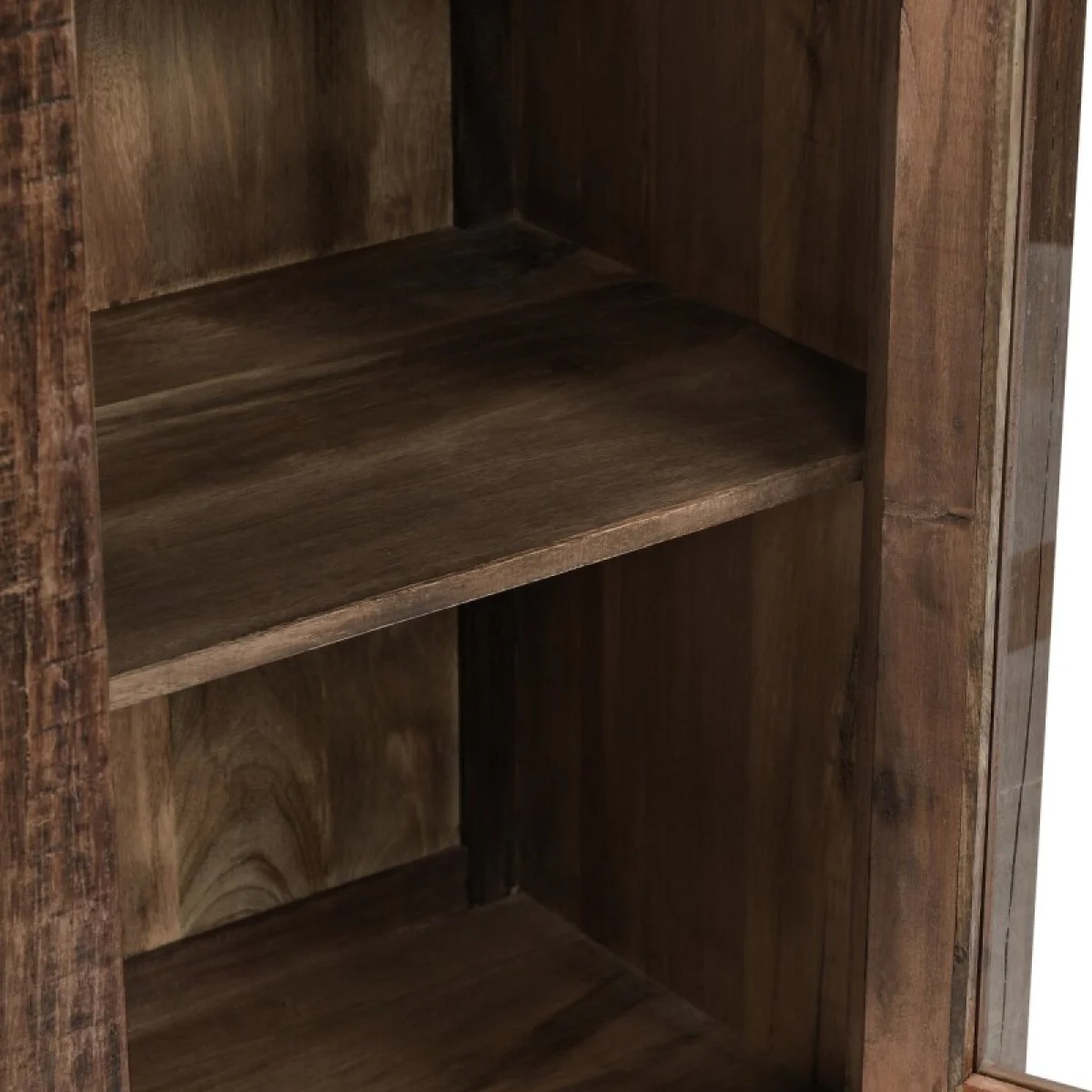 Jett Reclaimed Wood 4dr Cabinet Dining Storage Brown 12