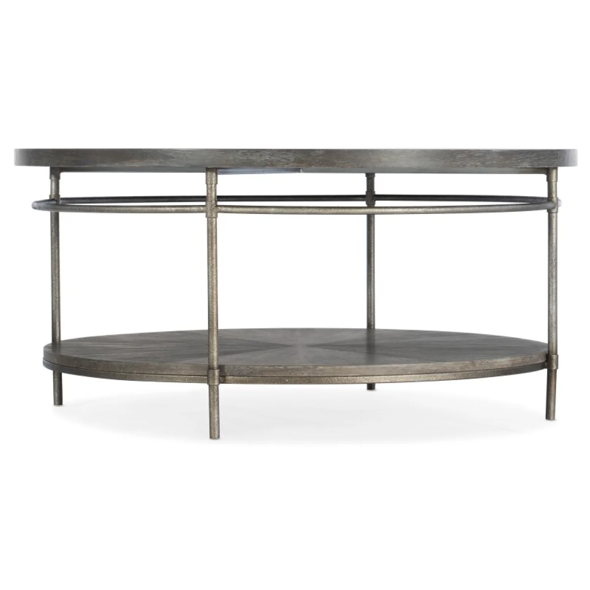 Commerce and Market Round Cocktail Table Cocktail & Coffee Tables Brown 4