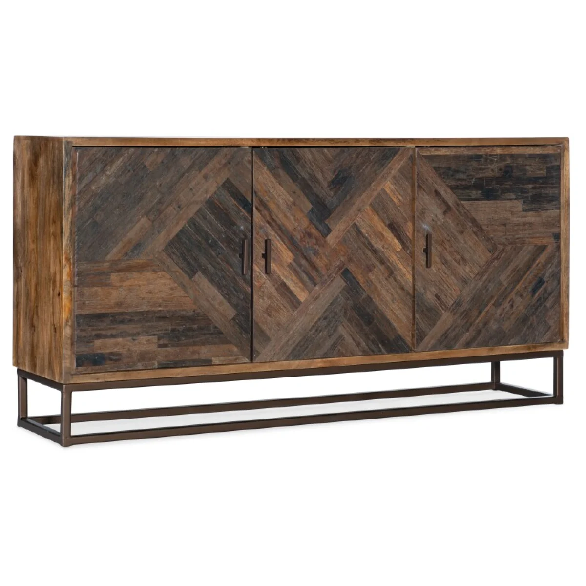 5905-55 Entertainment Console Entertainment Stands Brown 4