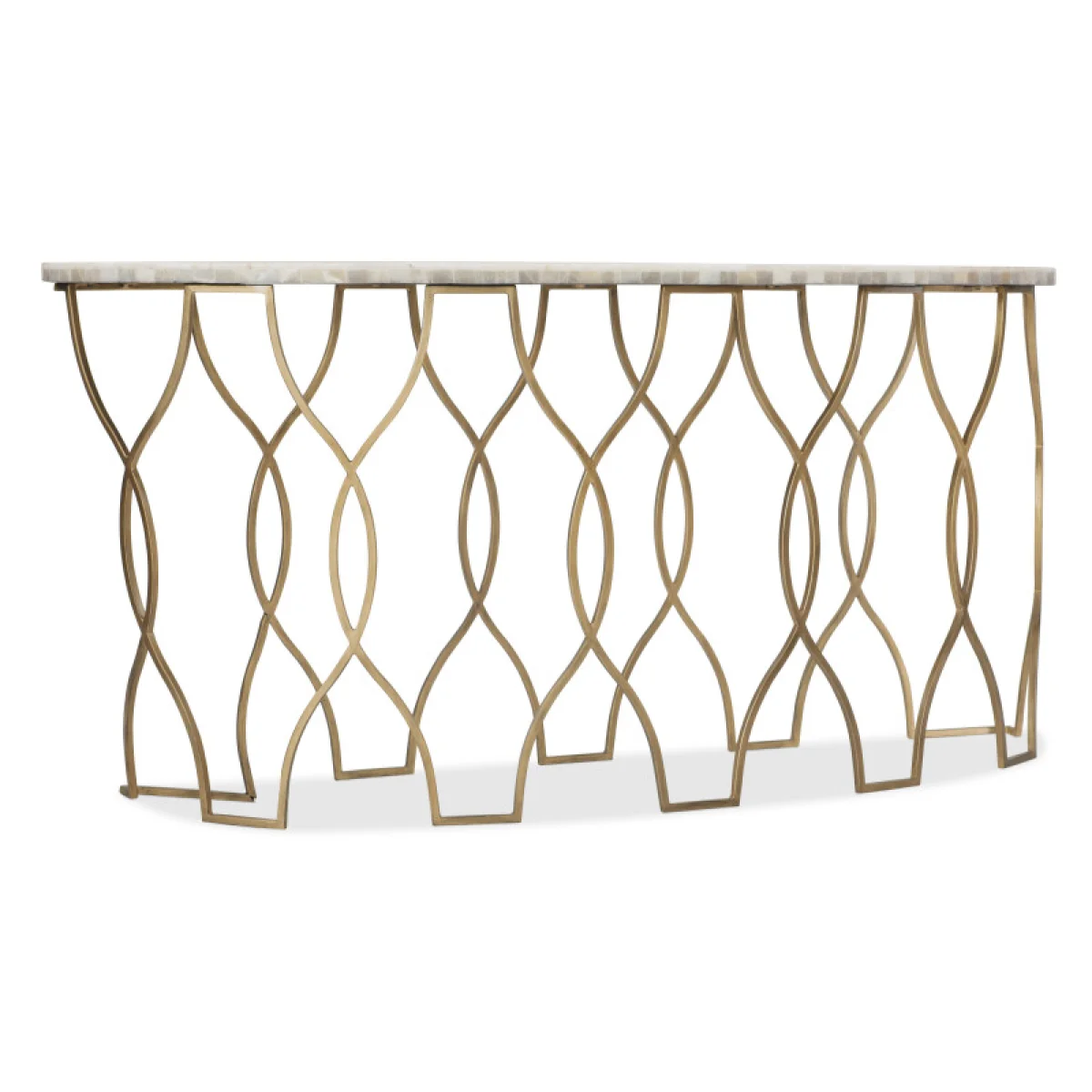 Melange Corrina Sofa Table Sofa Tables Gold 4