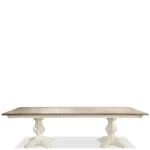 Double Ped Din Tbl-top Dining Table Tops Cream 6